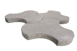 水泥木質(zhì)透水混凝土產(chǎn)品-自嵌透水磚